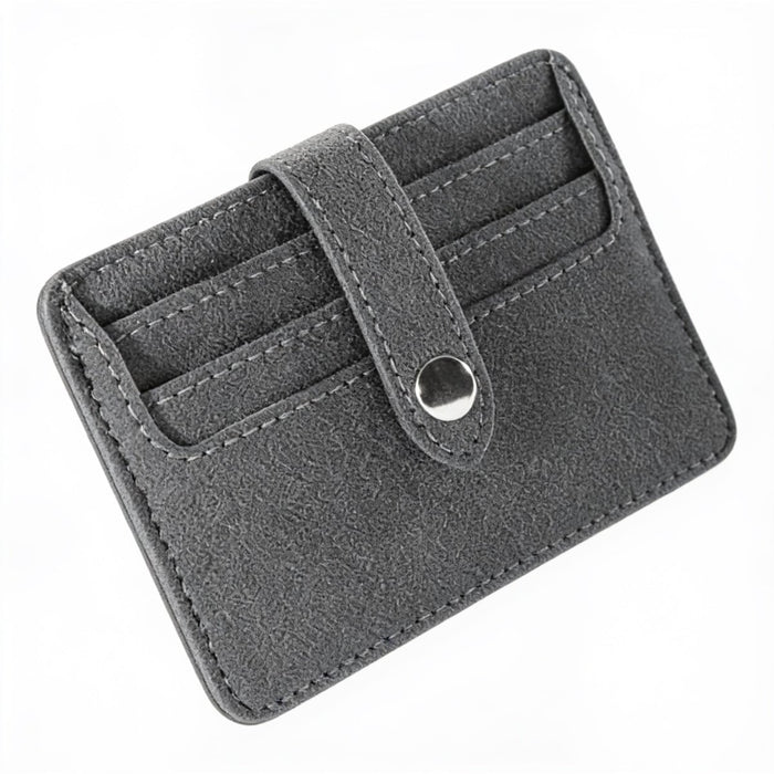Alcantara Card Wallet Pro - Deep Black - ALCASICASE
