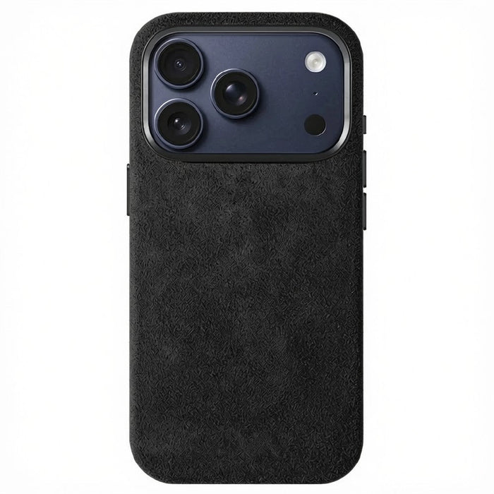 iPhone 17 Pro Max - Alcantara Case - Deep Black - ALCASICASE