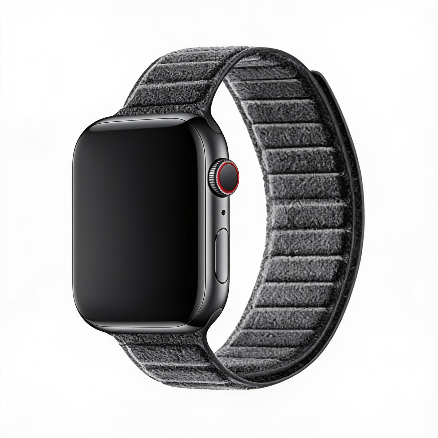 Alcantara Apple Watch Band magnetisch 38/40/41/42mm - Deep Black