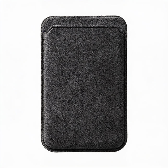Alcantara MagSafe Wallet - Deep Black