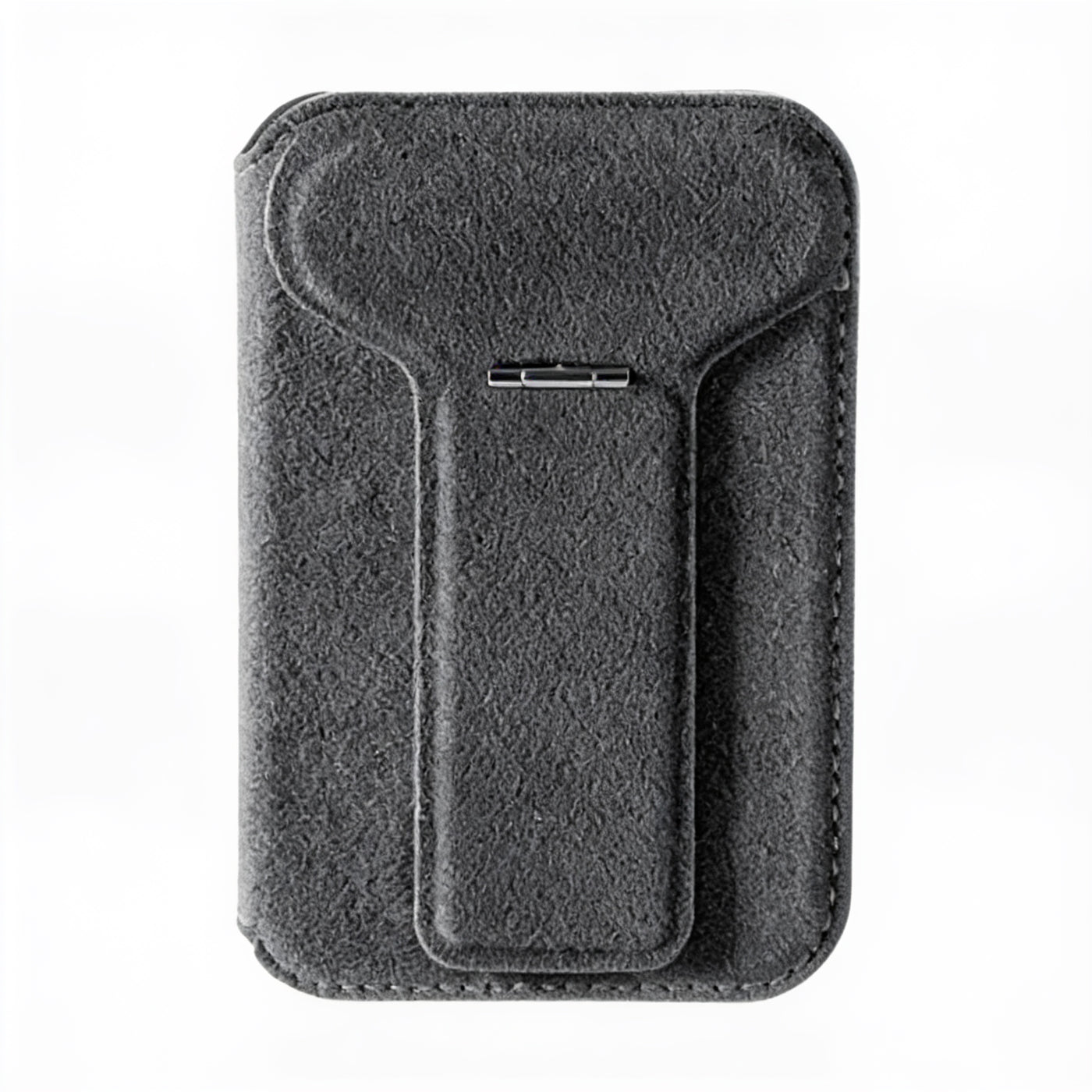 Alcantara MagSafe Wallet Stand T - Deep Black