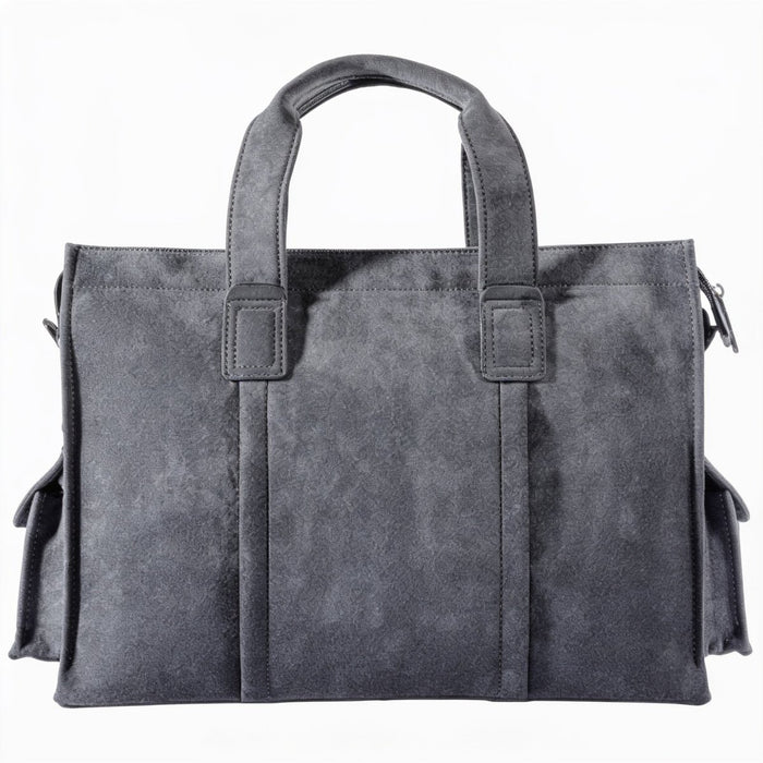 Alcantara Briefcase Bag - Space Grey - ALCASICASE