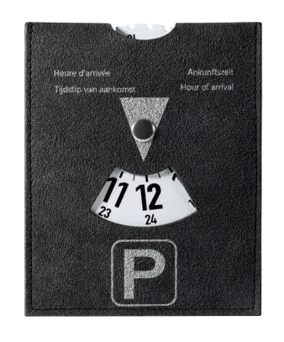 Alcantara Parkscheibe - Space Grey - ALCASICASE