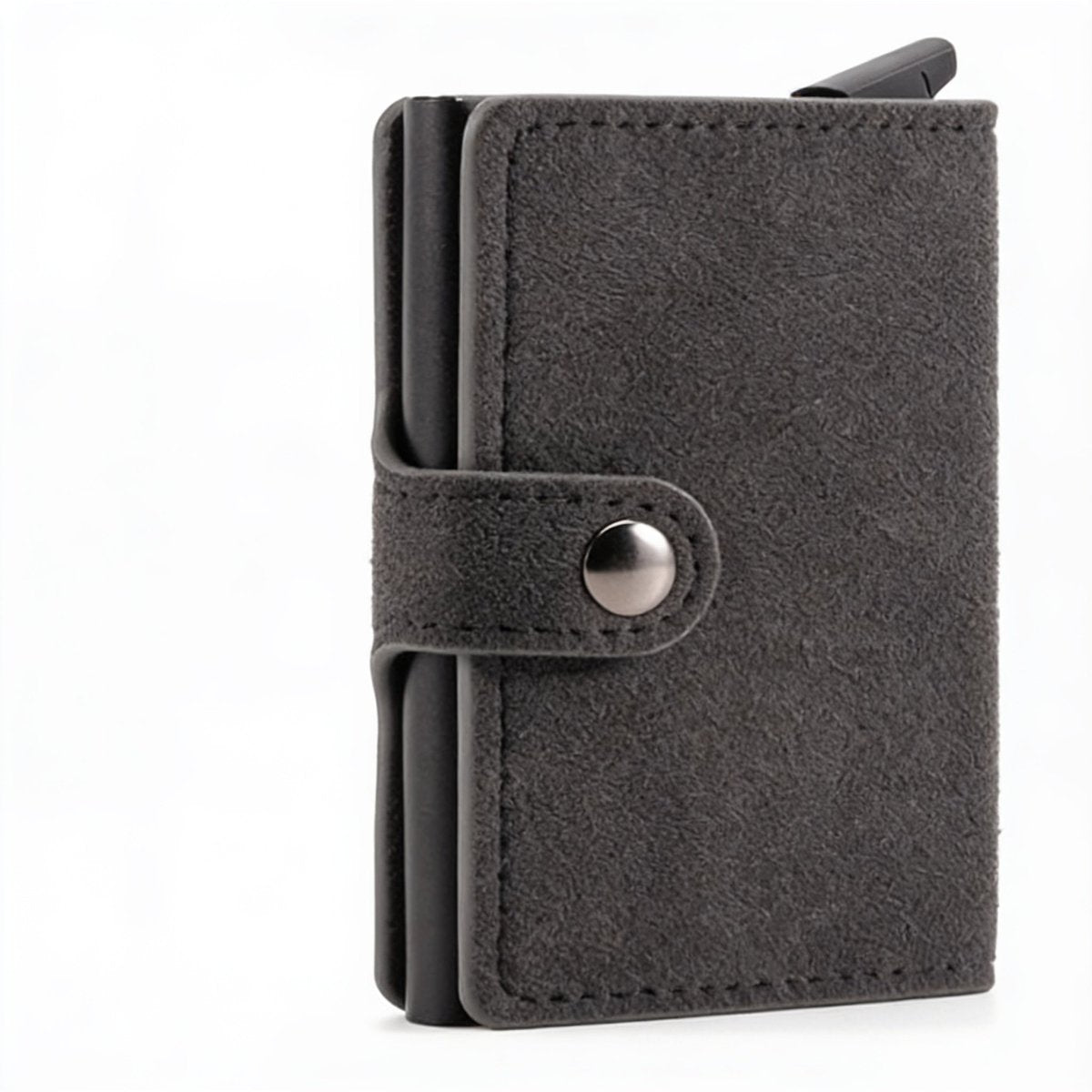 Alcantara Smart Wallet - Deep Black - ALCASICASE