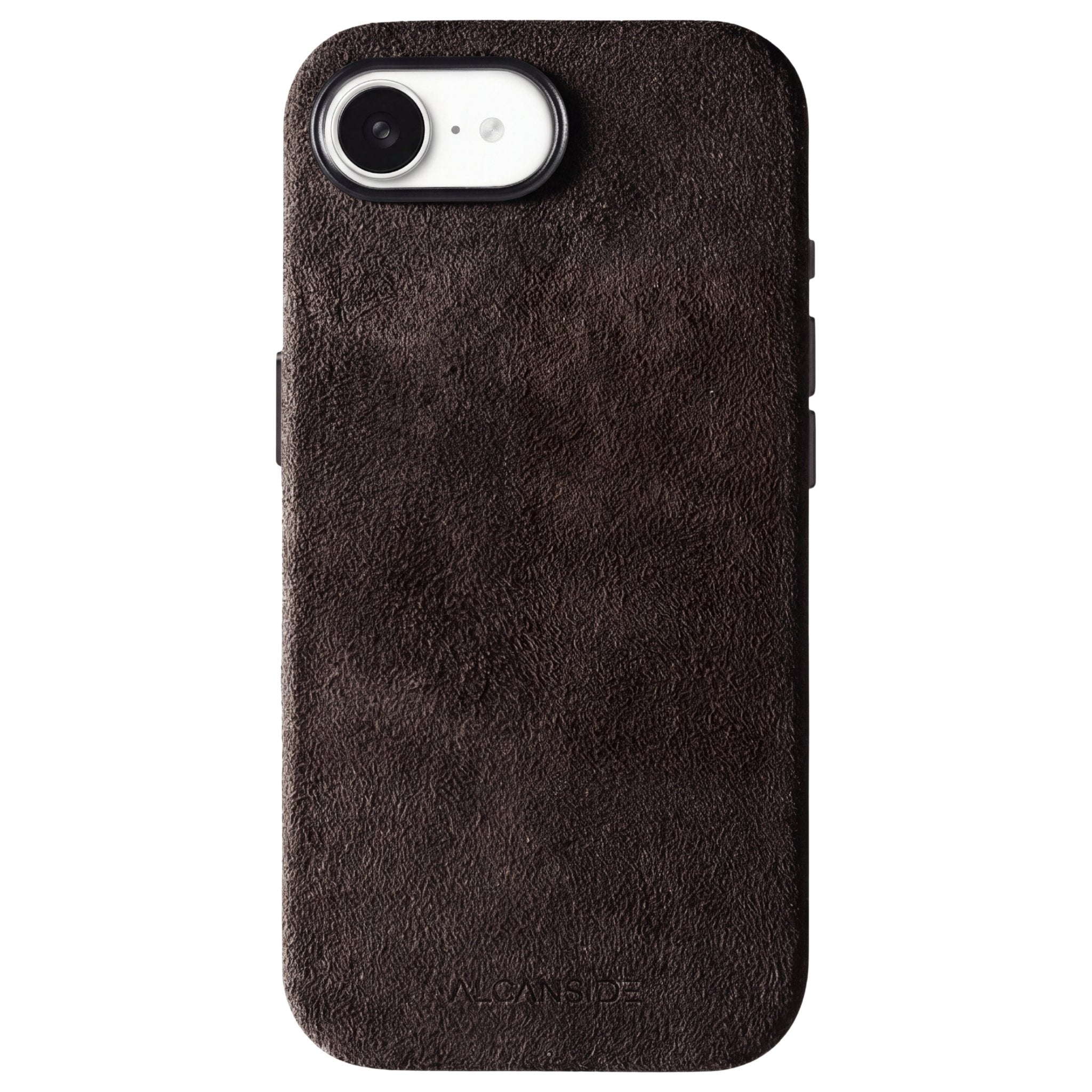 iPhone 16e - Alcantara Case - Chocolate Brown