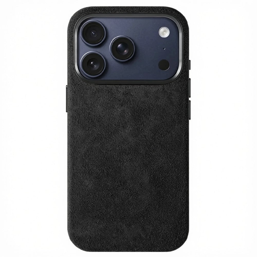 iPhone 17 Pro Max - Alcantara Case - Deep Black - ALCASICASE