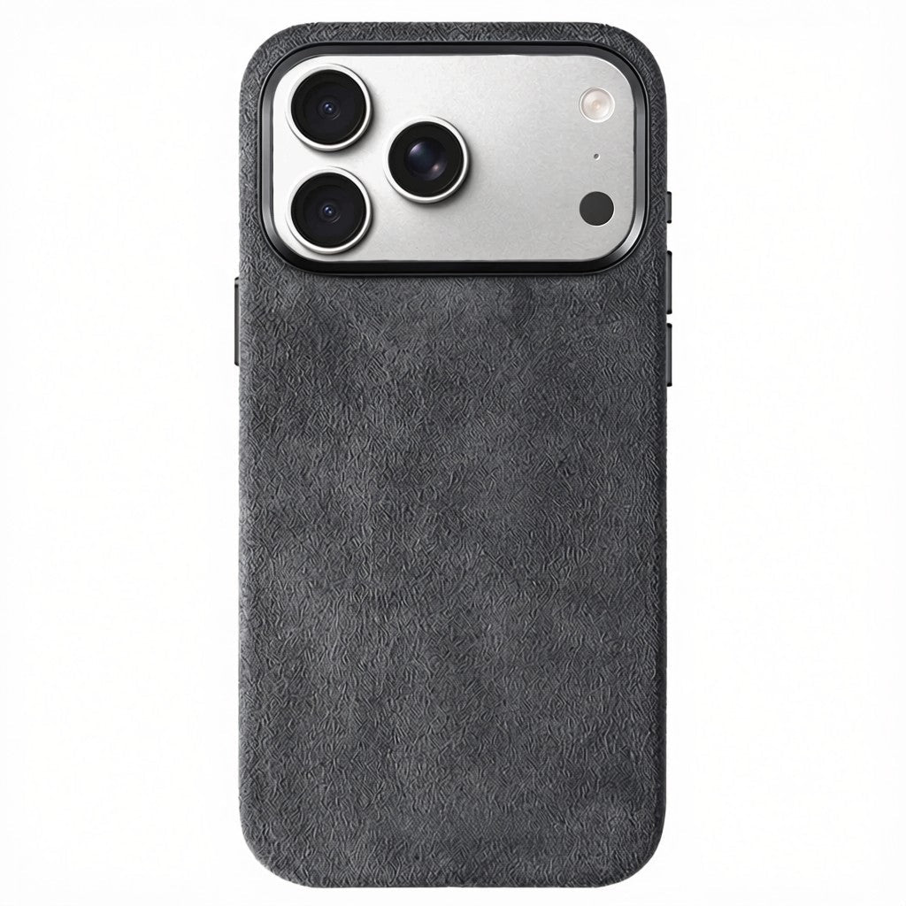 iPhone 17 Pro Max - Alcantara Case - Deep Black - ALCASICASE